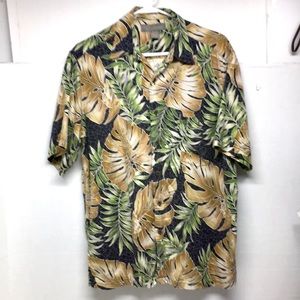Vintage Tori Richard Causal Aloha Short Sleeves Shirt Size Medium